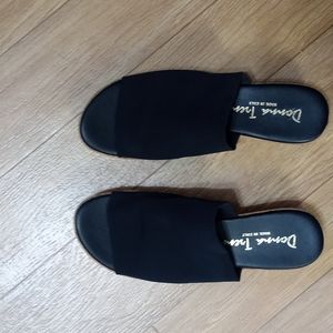 ~3 for $30~ Donna Trend elastic and cork platform sandals size 8.5